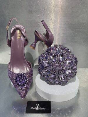 Lilac Slingback Heels