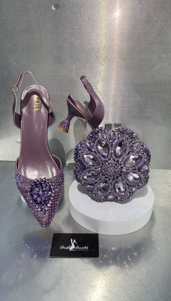 Lilac Slingback Heels