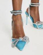 Public Desire Blue Heels