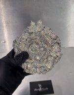 Silver Swarovski Clutch