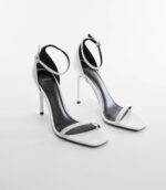 White Mango Heels