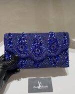 Blue Indian Purse