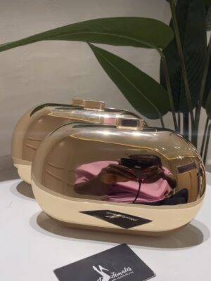 Gold Metallic Clutch